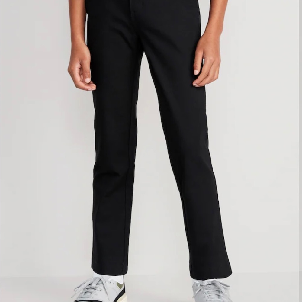 2 PAIRS - Old Navy NEW Slim Built-In Flex Chino School
Uniform Pants for Boys